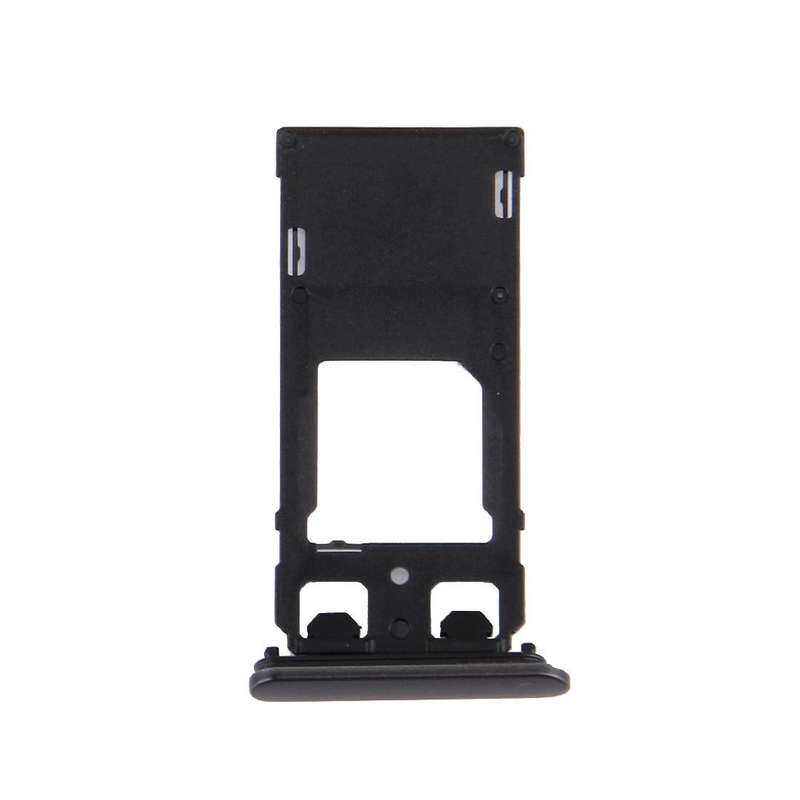 SIM Card Tray + Micro SD / SIM Card Tray + Card Slot Port Dust Plug for Sony Xperia X (Dual SIM V...