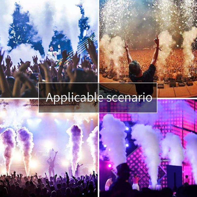 ZQ-B317 500W LED Full Color Remote Control Fog Machine Color Smoke Generator Stage Lighting Bar L...