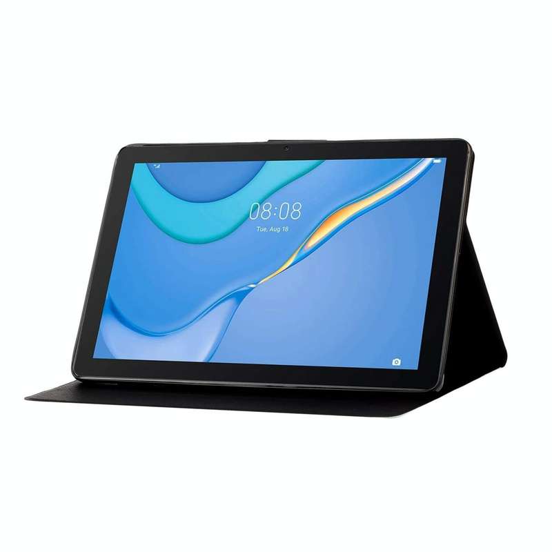 For Samsung Galaxy Tab A9+ Voltage Coloured Drawing Smart PU Tablet Case with Sleep / Wake-up Fun...