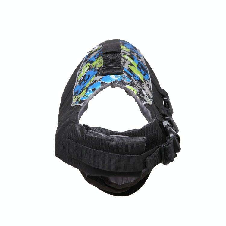 Dog Supplies Pet Swimwear Life Jackets, Size: S(JSY08 Black)