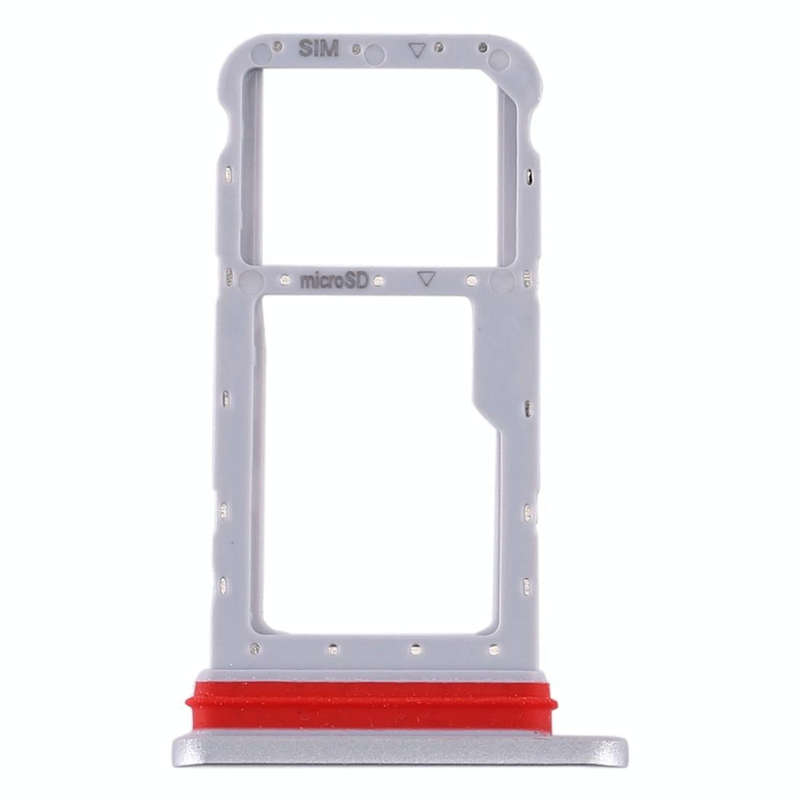 SIM Card Tray + Micro SD Card Tray for Huawei Honor Waterplay (Silver)