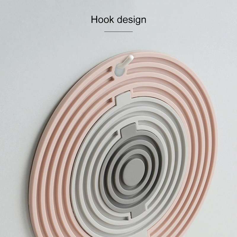 3 in 1 Round Silicone Heat Insulation Pad High Temperature Resistant Multifunctional Tableware Pa...
