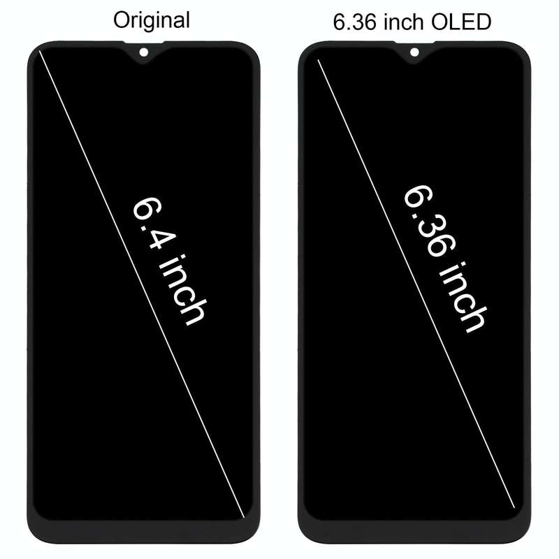 6.36 inch OLED LCD Screen for Samsung Galaxy A20 SM-A205 With Digitizer Full Assembly