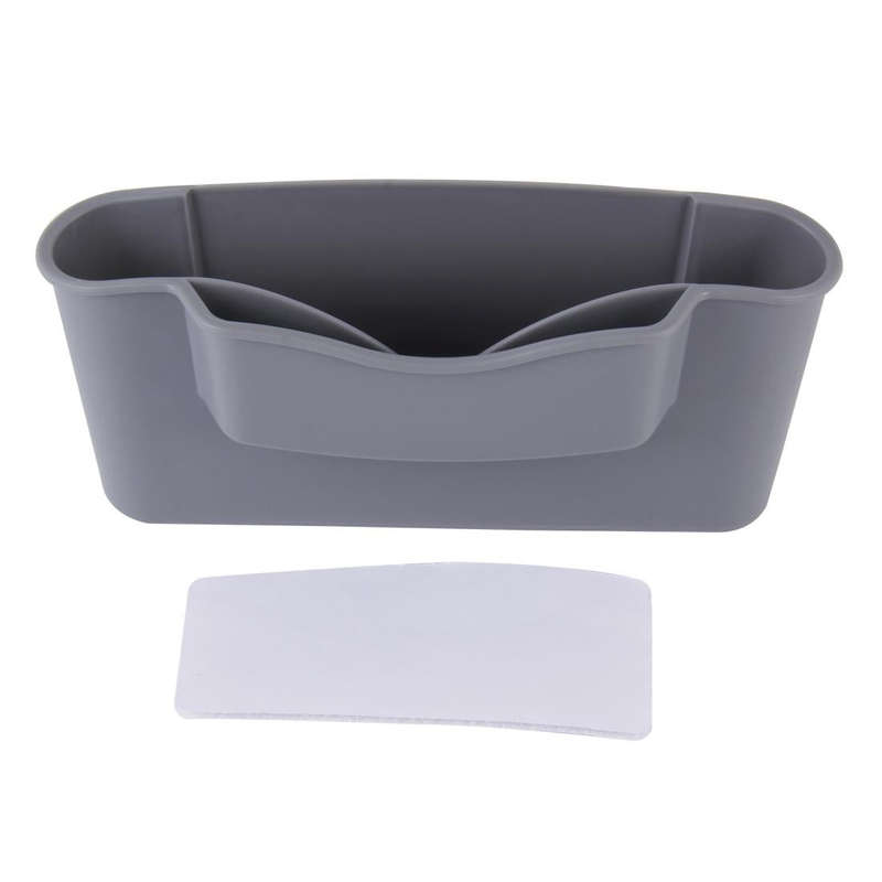 Car TPA Carrying Organizer Storage Box for Phone Coin Key and Other Small Items(Grey)