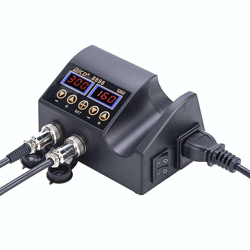Hot Air Desoldering Station Dual Digital Display Two In One Temperature Control Electric Solderin...