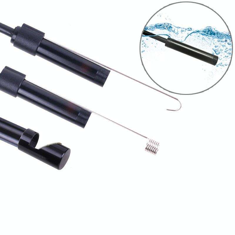 F99 HD Mobile Phone Endoscope, 8mm Waterproof Pipe Endoscope, Wifi Version, Hardwire, Length: 2m ...