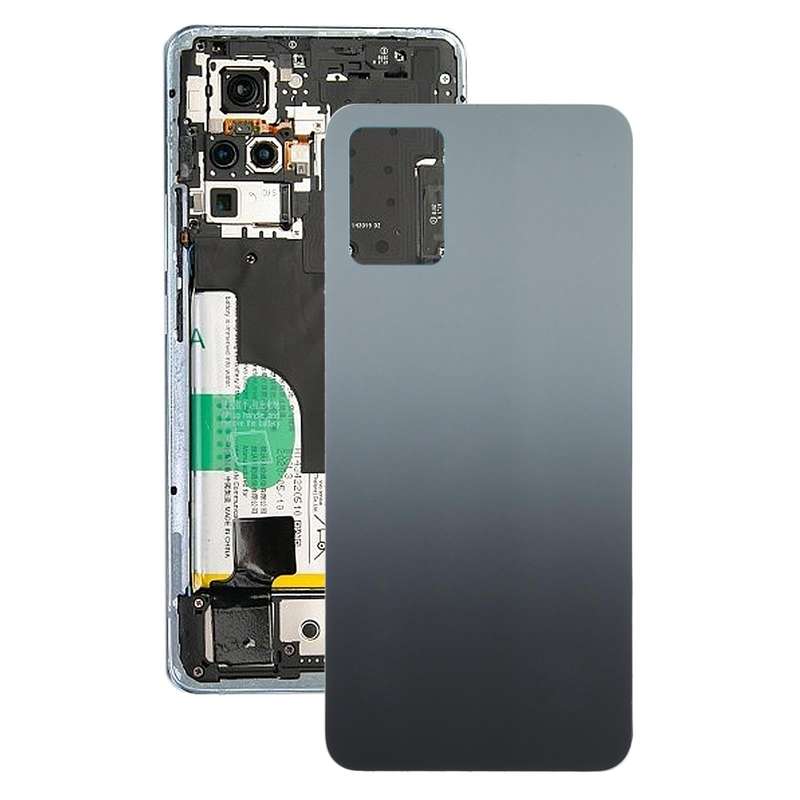 For Vivo S7  V2020A Battery Back Cover (Black)