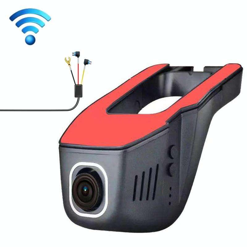 M1 Hidden Driving Recorder WiFi Phone Connecting Car Parking Monitoring 1080P HD Recorder(With Bu...