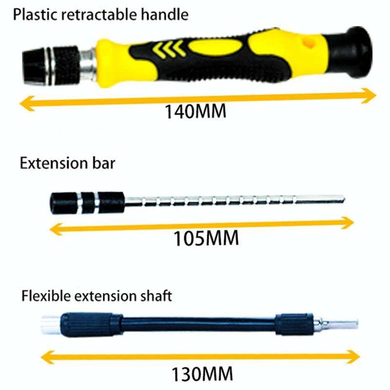 110 in 1 Magnetic Plum Screwdriver Mobile Phone Disassembly Repair Tool(Purple)