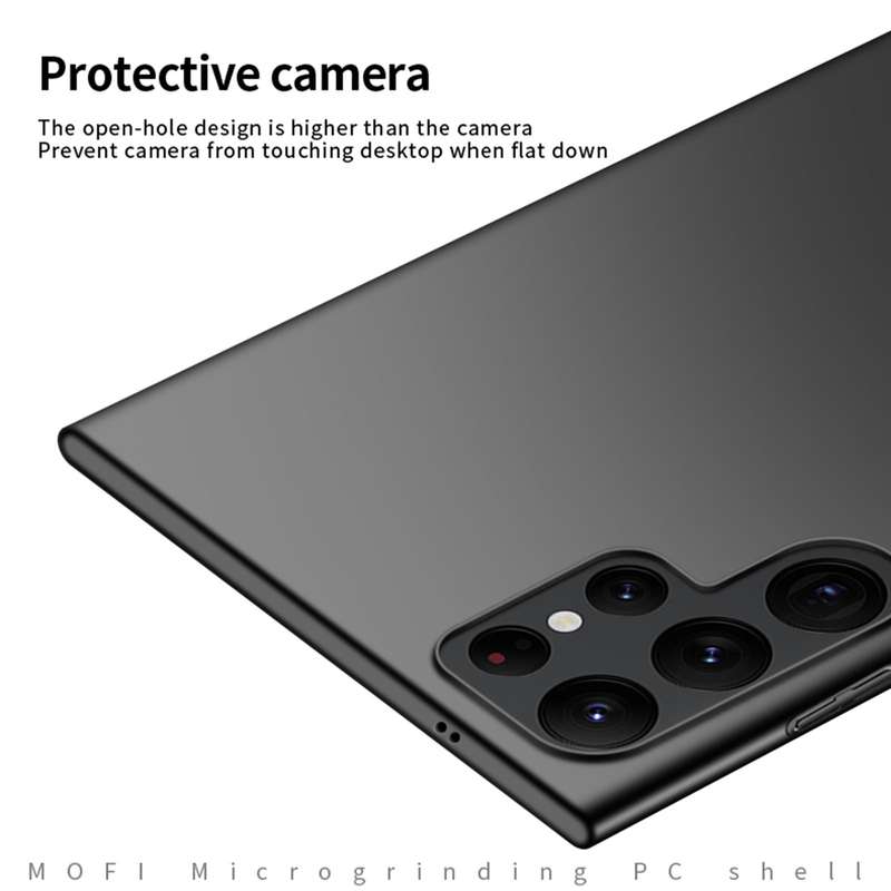 For Samsung Galaxy S24 Ultra 5G MOFI Frosted PC Ultra-thin Hard Phone Case(Black)
