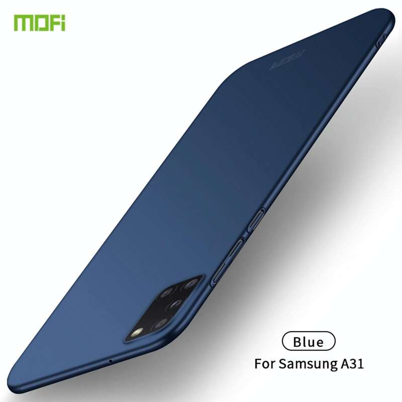 For Samsung Galaxy A31 MOFI Frosted PC Ultra-thin Hard Case(Blue)