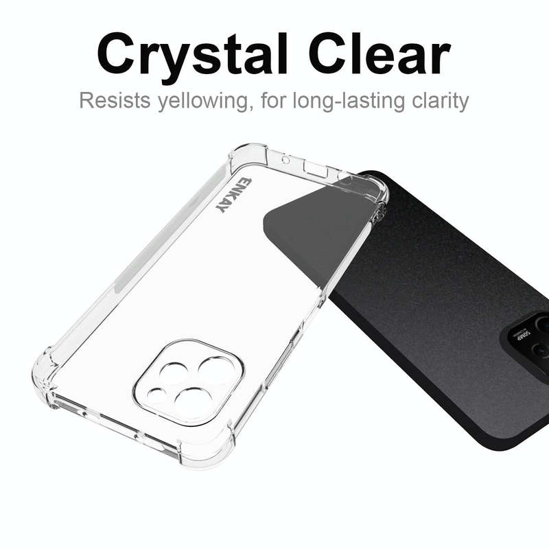 For Huawei Nova Y61 4G ENKAY Hat-Prince Clear TPU Shockproof Phone Case