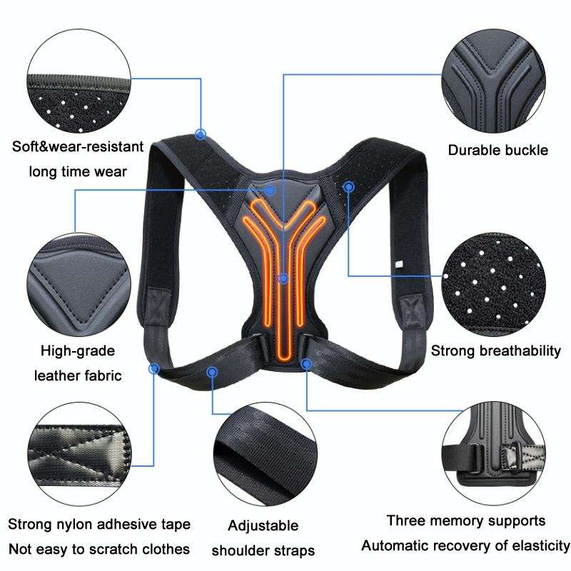 Adult Child Invisible Breathable Anti-hunchback Correction Belt, Specification: M(Correction Belt)
