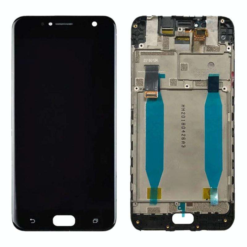 OEM LCD Screen for Asus Zenfone 4 Selfie ZD553KL X00LD Digitizer Full Assembly with FrameBlack)