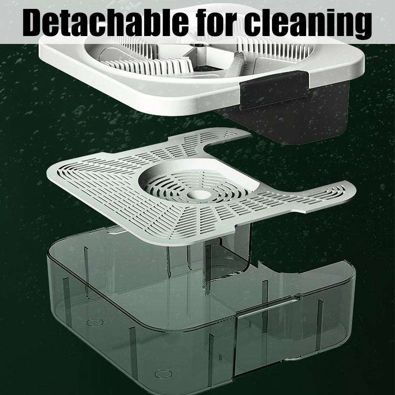 BYQ-001 Household Automatic Rotary Fly Trap Silent Fly Cage(USB Direct Plug)