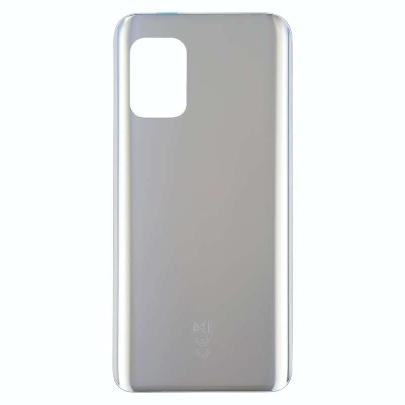 Glass Battery Back Cover with Adhesive for Asus Zenfone 8 ZS590KS(Jet Silver)