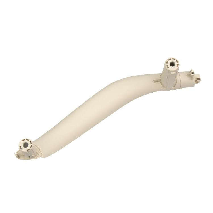 Car Right Side Inside Doors Handle Pull Trim Cover for BMW X5 / X6, Left Driving (Grey White)