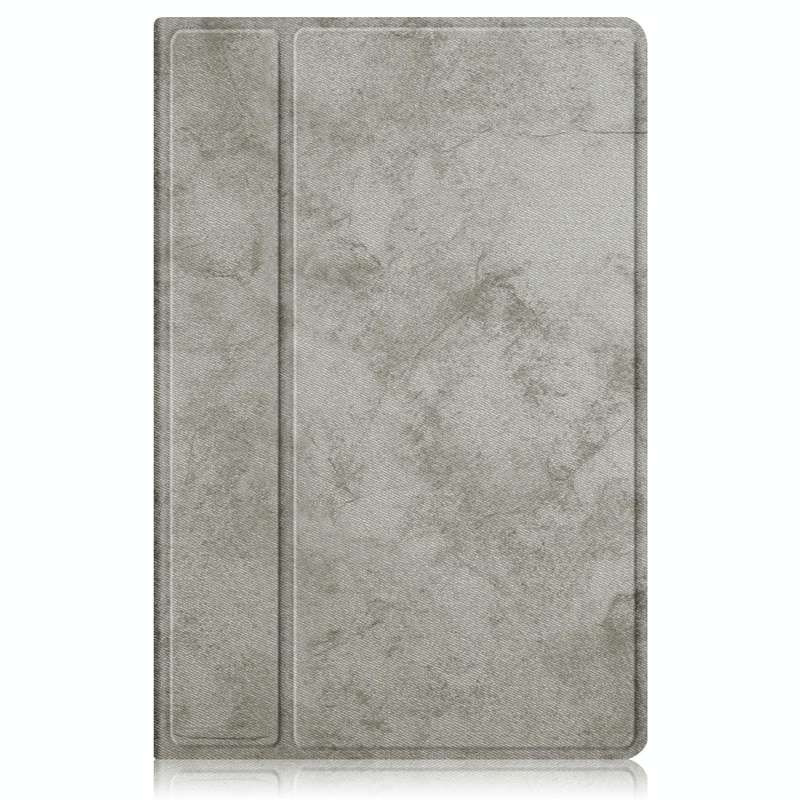For Samsung Galaxy Tab A8 2022 SM-X200 360 Degrees Rotation Leather Tablet Case(Grey)