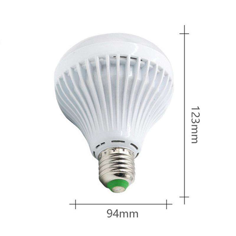 YYD-002 8+8LEDs Bluetooth Music RGB Lighting Bulbs Smart Home Audio Bulbs with Remote Control
