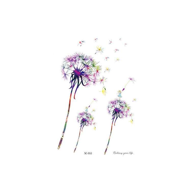 20 PCS Waterproof Flower Arm Tattoo Sticker(SC-552)