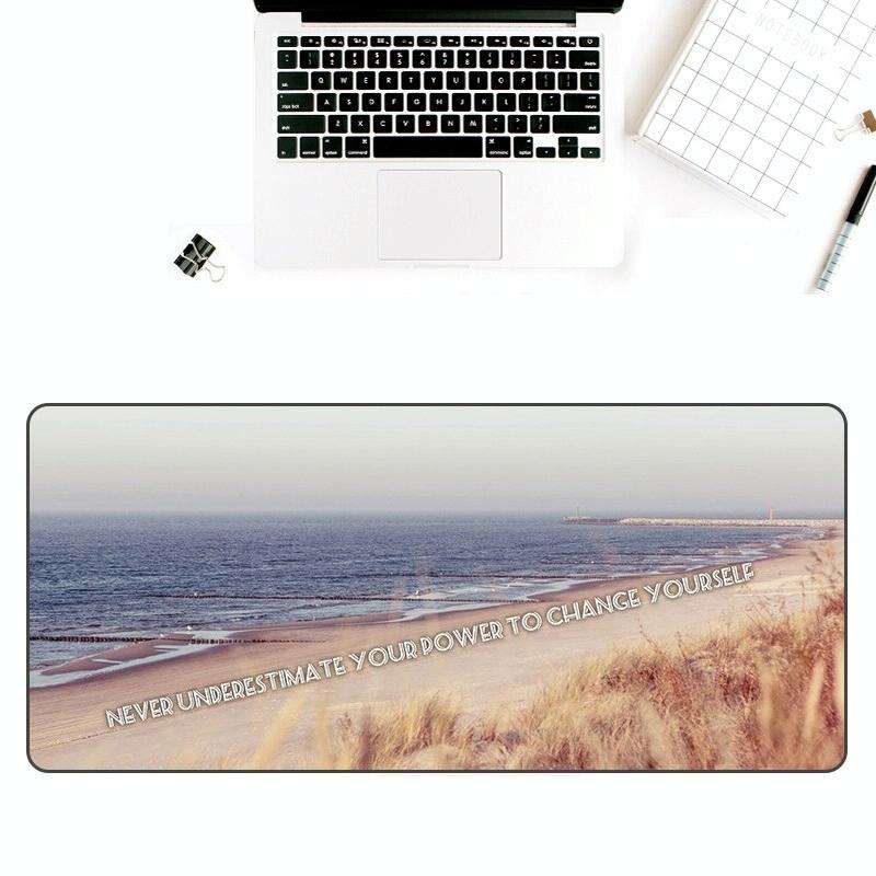 300x800x3mm AM-DM01 Rubber Protect The Wrist Anti-Slip Office Study Mouse Pad(26)