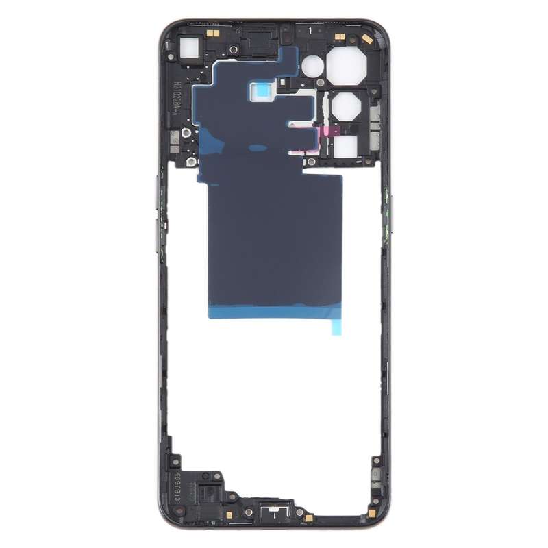 For OPPO Reno5 5G Original Middle Frame Bezel Plate (Black)