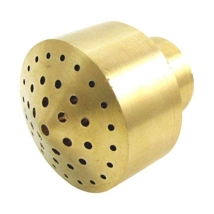 All-copper Fireworks Layer Water Nozzle Landscaping Fountain Head, Size:6 Points(Brass)