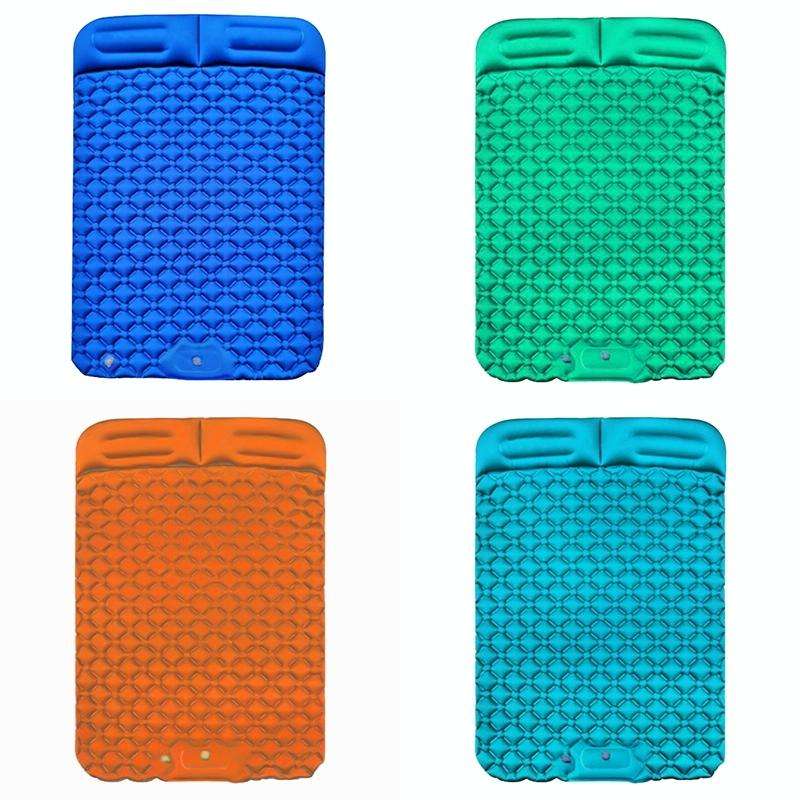 Outdoor Camping Foot-step Automatic Inflatable Cushion Portable TPU Inflatable Double Bed, Size: ...