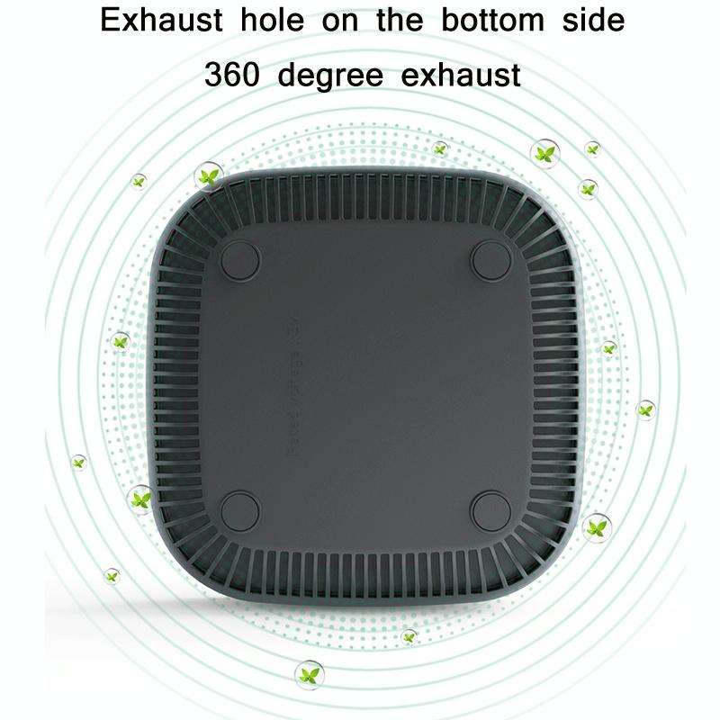 Electronic Ashtray Household Air Purifier(Fresh Green)