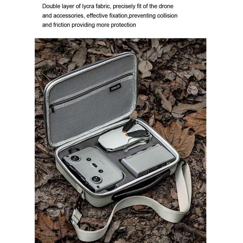 For DJI Mavic Mini 2 STARTRC 1110309 Drone Handbag Messenger Storage Bag(Grey)