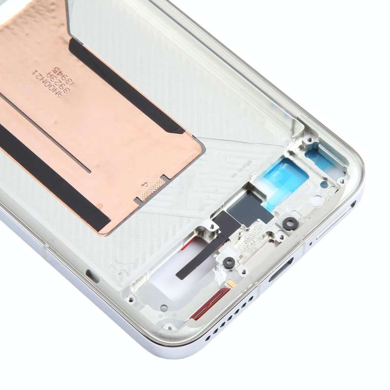 For Xiaomi 14 Original Front Housing LCD Frame Bezel Plate (Silver)