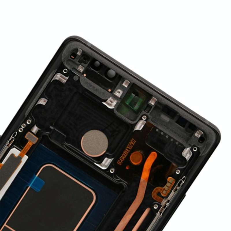 Original LCD Screen for Galaxy Note 8 Digitizer Full Assembly with Frame (Black)