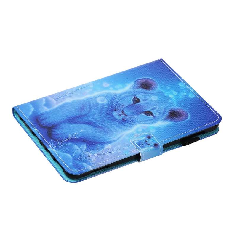 For Lenovo Tab M10 Plus 10.6 3rd Gen 2022 Coloured Drawing Stitching Smart Leather Tablet Case(Li...