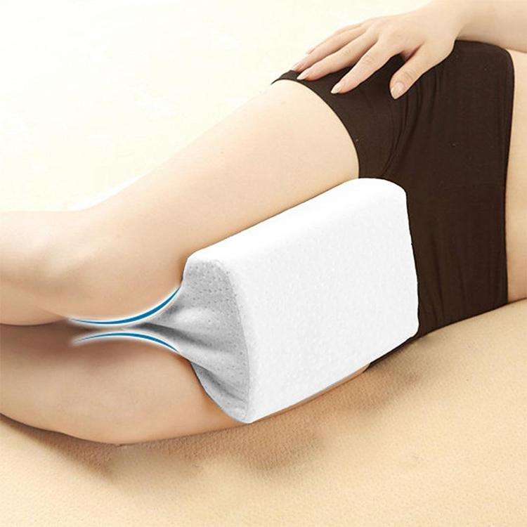 Orthopedic Memory Foam Knee Wedge Pillow for Sleeping Sciatica Back Hip Joint Pain Relief Contour...