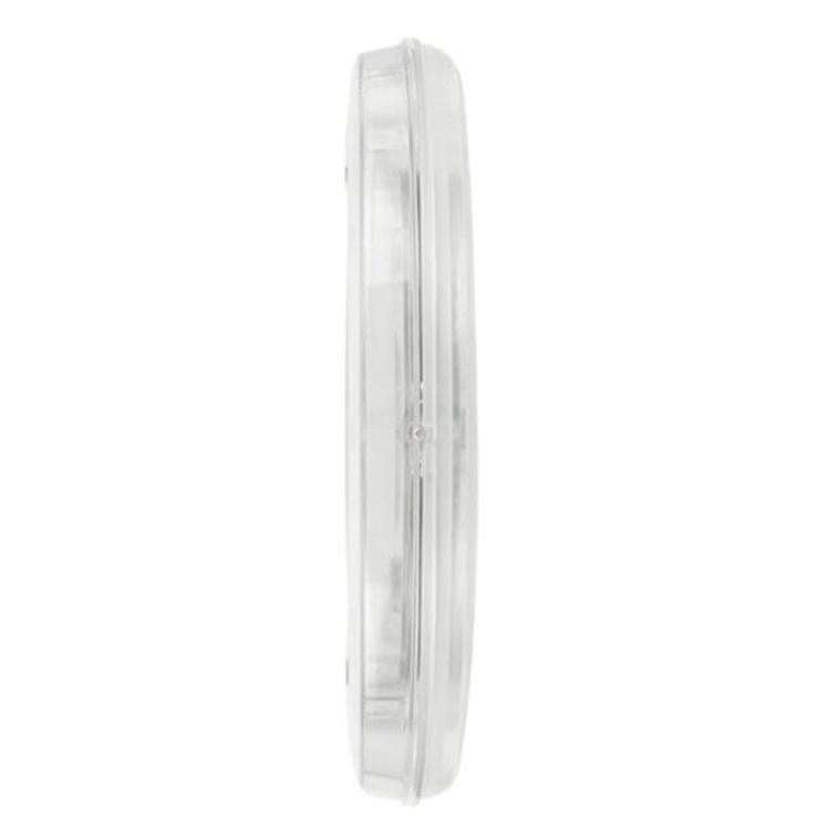 Pet Supplies PC Material Round Glass Door Cat Puppy Door Hole(Transparent)