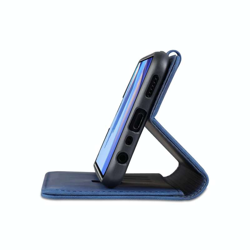 For OPPO A16 AZNS Skin Feel Calf Texture Horizontal Flip Leather Case with Card Slots & Holder & ...