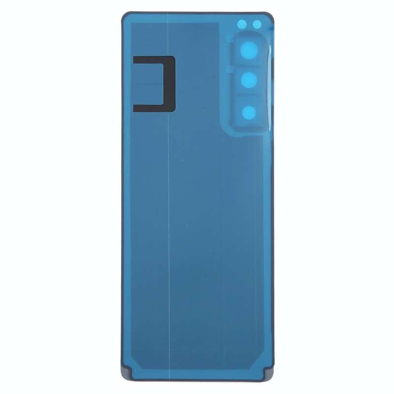 For Sony Xperia 5 IV Original Battery Back Cover with Camera Lens Cover(Black)