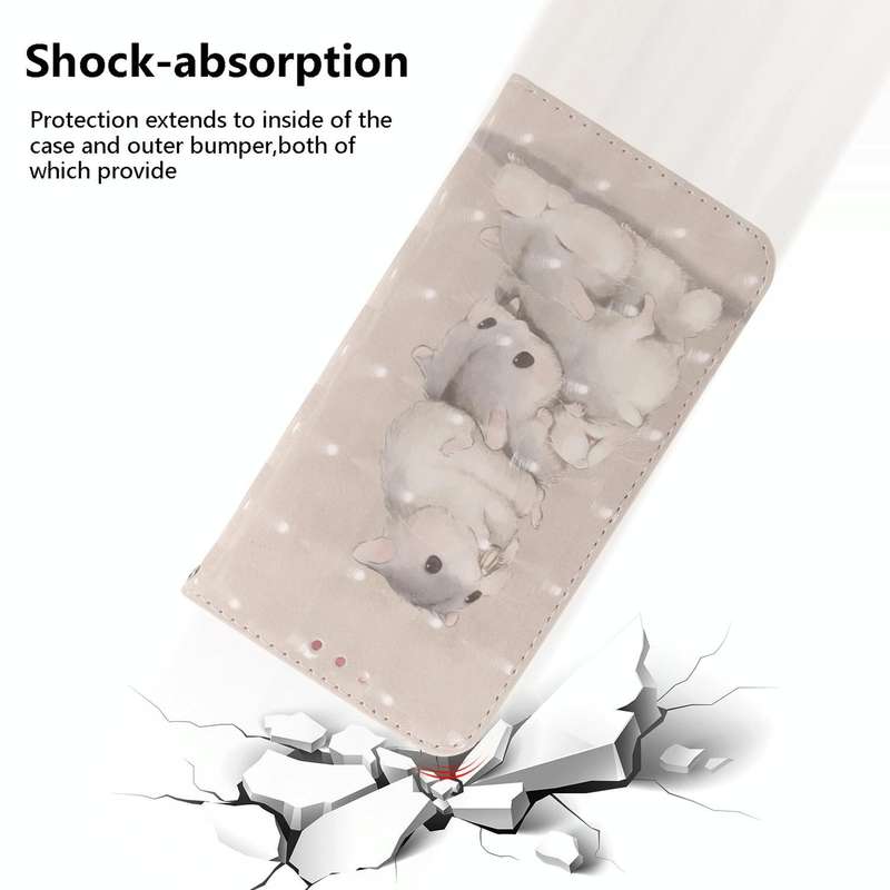 For OPPO Reno8 Pro+ 3D Colored Horizontal Flip Leather Phone Case(Squirrels)