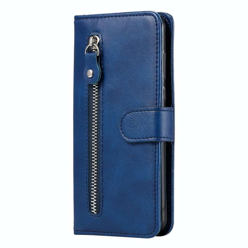 For Samsung Galaxy A32 4G Fashion Calf Texture Zipper Horizontal Flip Leather Case with Stand & C...
