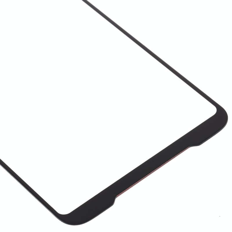 Front Screen Outer Glass Lens for Asus ROG Phone II ZS660KL (Black)
