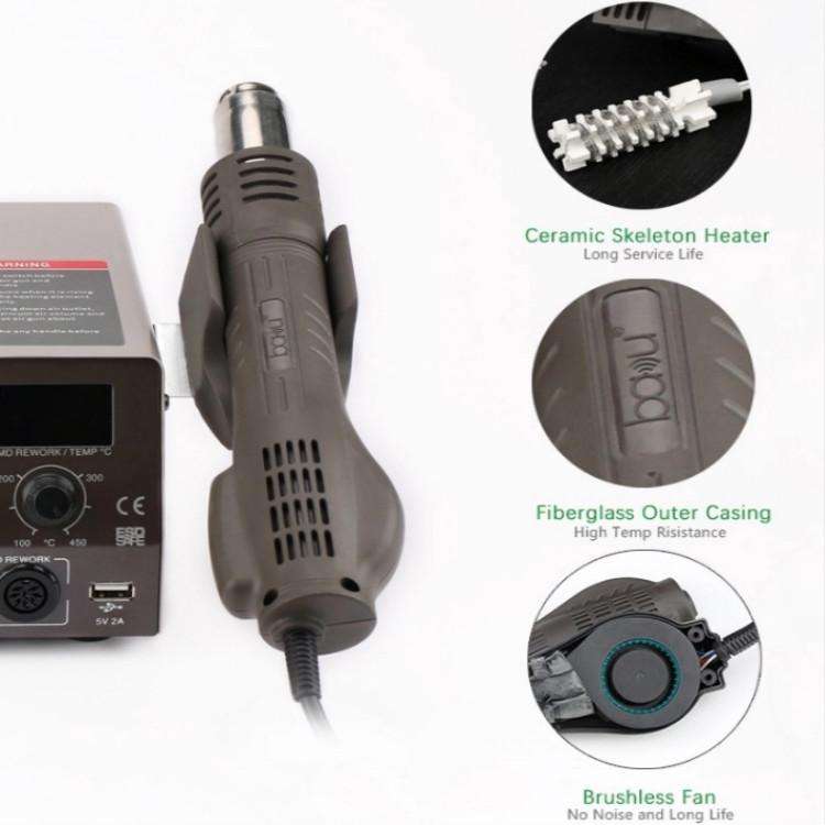 BAKU BA-602D+ Welding Station Set Dual Digital Display Mobile Phone Repair Tin Welding Tool, Spec...