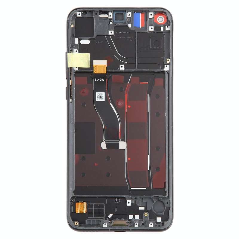 For Honor View 20 Original LCD Screen Digitizer Full Assembly with Frame (Black)