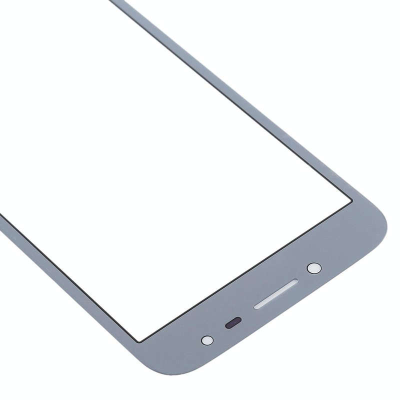For Samsung Galaxy J2 Pro (2018), J250F/DS 10pcs Front Screen Outer Glass Lens (Grey)