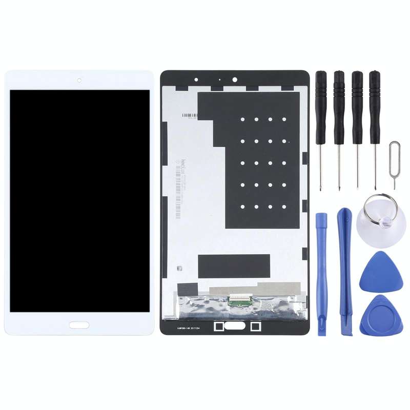 Original LCD Screen for Huawei MediaPad M3 Lite 8.0 CPN-W09 with Digitizer Full Assembly(White)