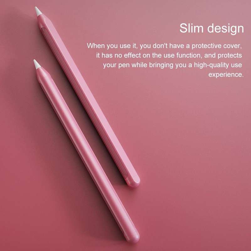 For Apple Pencil 2 Stylus Touch Pen Protective Cover(Pink)