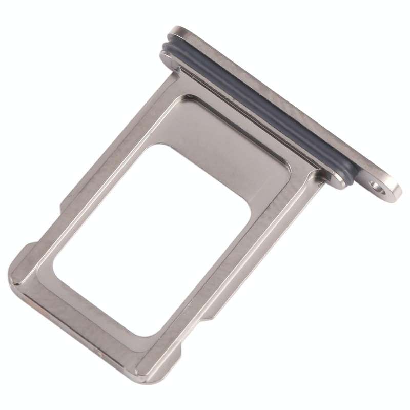 For iPhone 15 Pro Max SIM Card Tray (Titanium Color)
