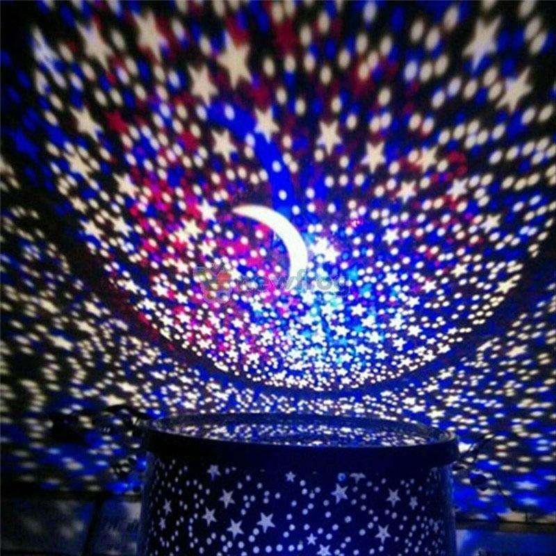 2 PCS Star Master USB Projection Lamp Romantic Starry Sky LED Night Light(Black)