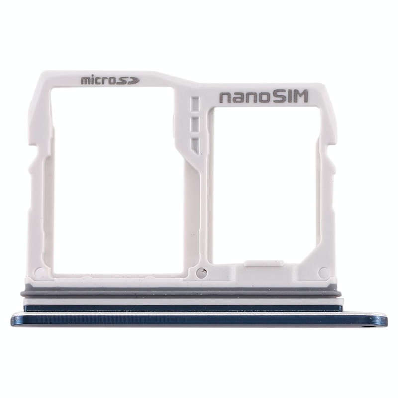 SIM Card Tray + Micro SD Card Tray for LG V40 ThinQ (Blue)