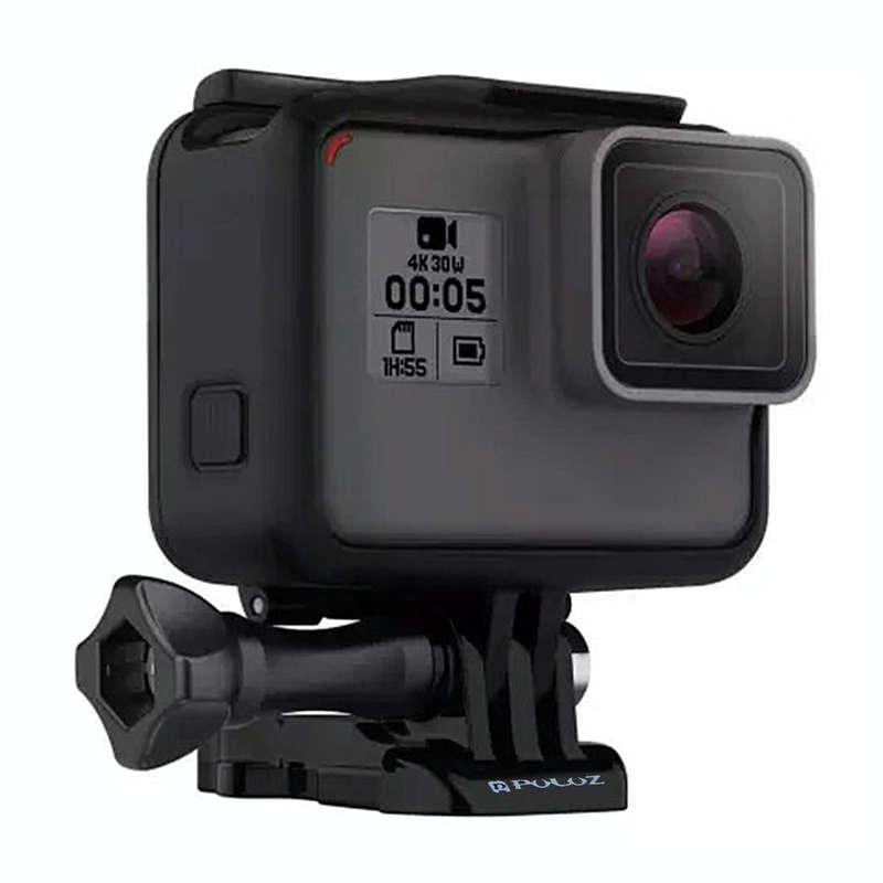 PULUZ ABS Plastic Housing Shell Frame Mount Protective Case Cage with Pedestal and Long Screw for...