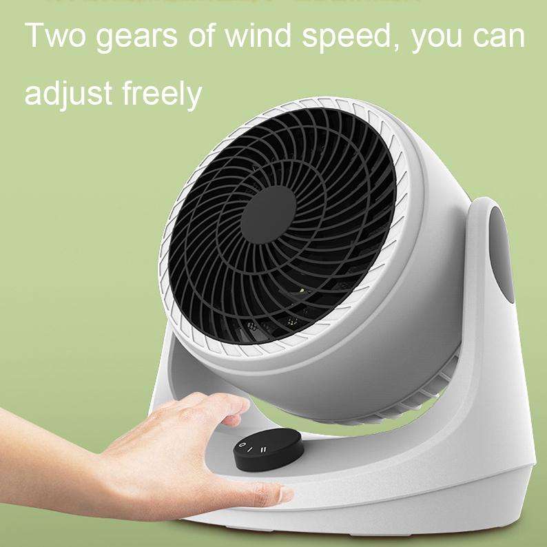 Air Circulation Large Wind Turbine Electric Fan Household Energy Saving Desktop Fan, Style: USB M...